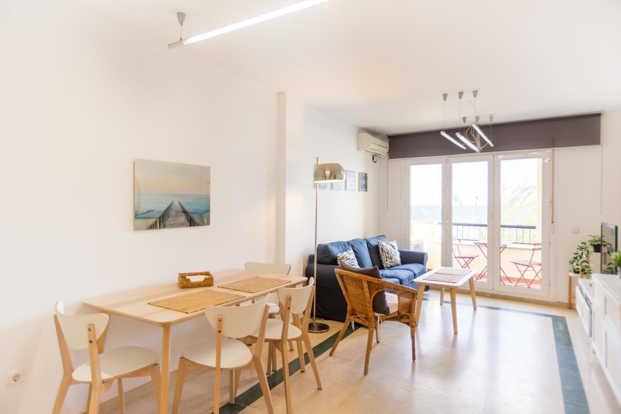 Bonito Apartamento En Primera Linea De Playa Естепона Екстер'єр фото